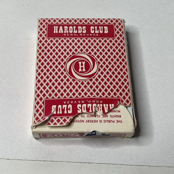 Vintage Cards Lucite Dice Hat Reno Tahoe Circus Circus Mapes Casino Memorabilia - Picture 12 of 16